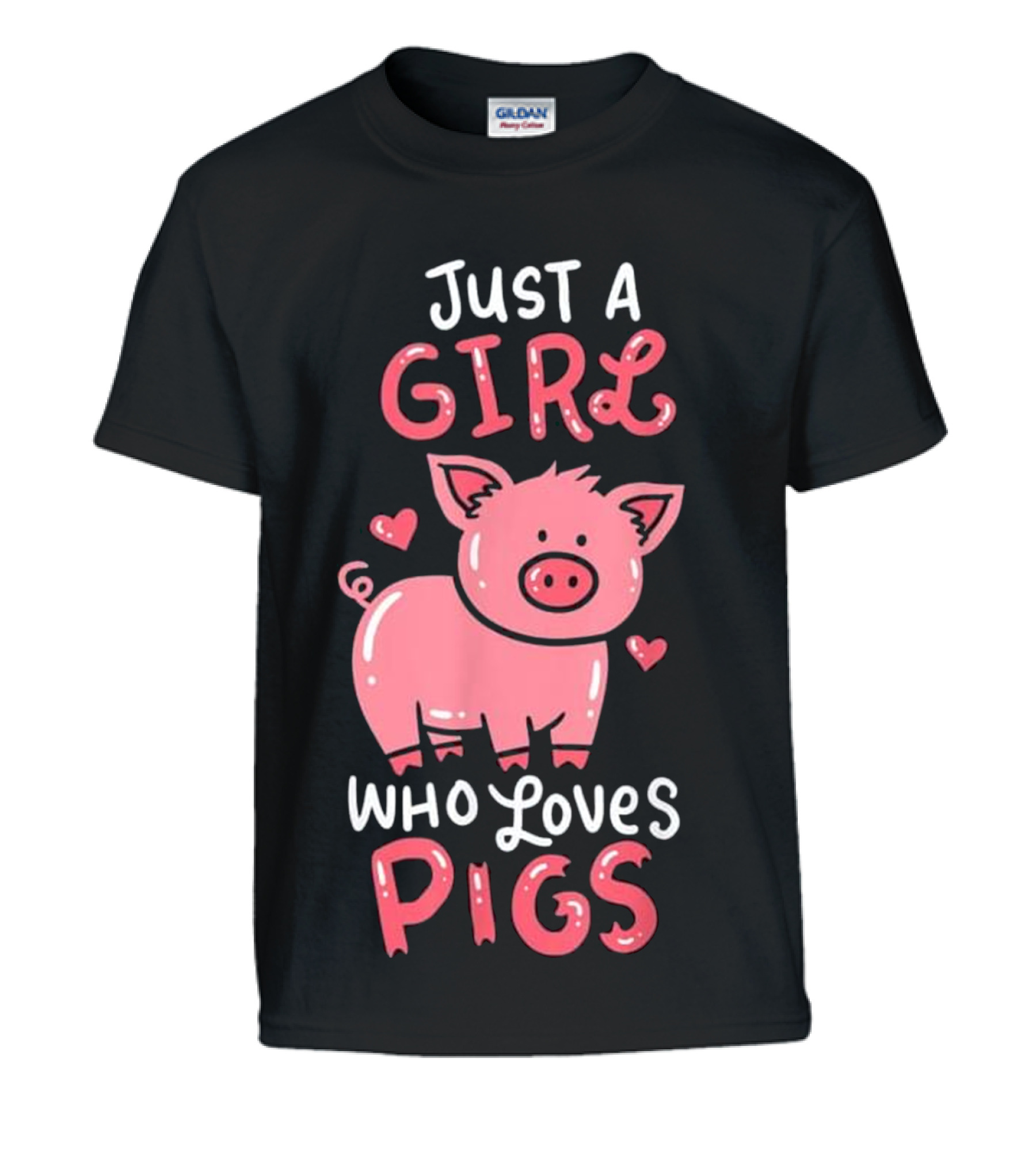 Pig T Piglet Hog Farm Anim Kids T-Shirt