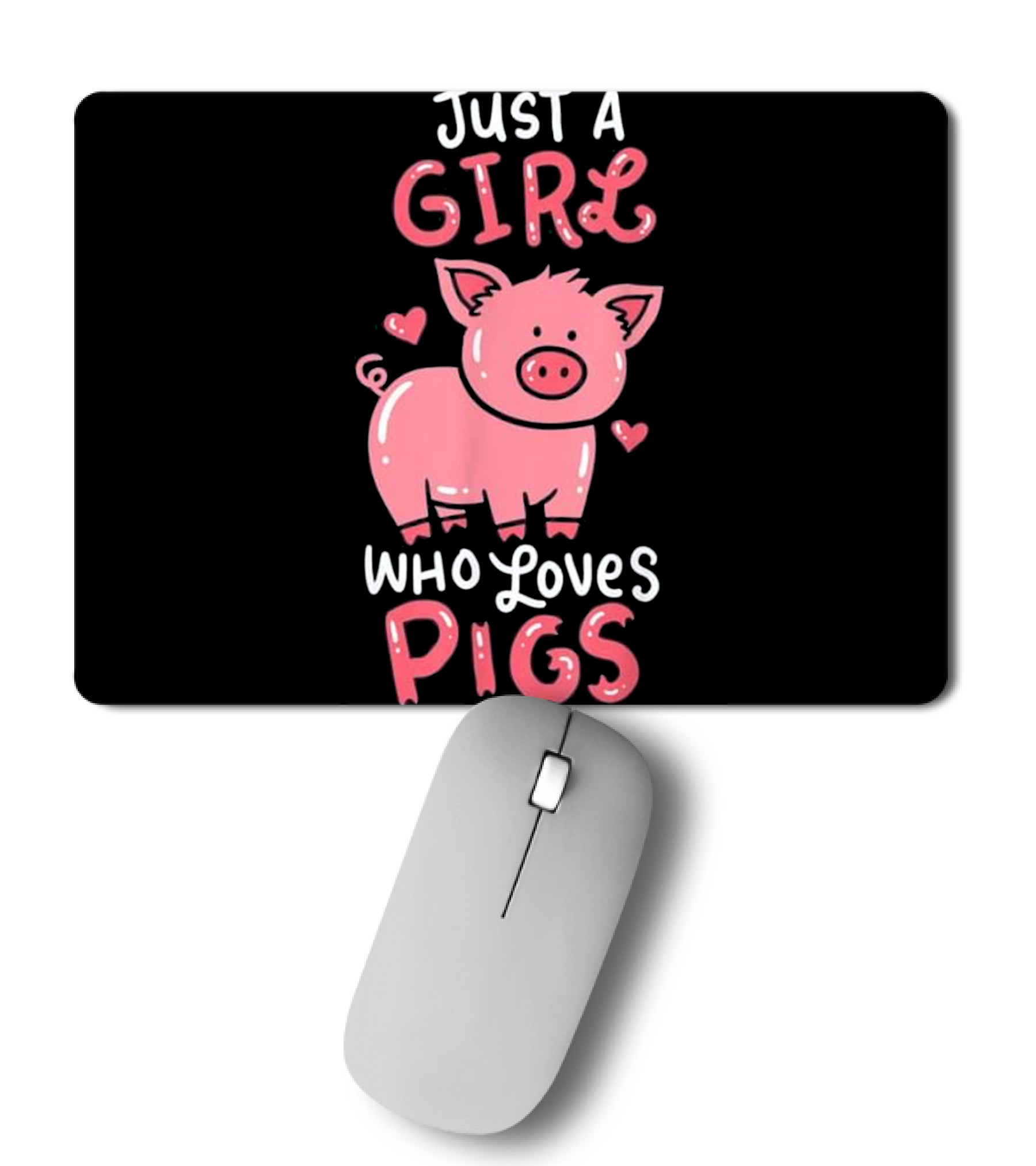 Pig T Piglet Hog Farm Anim Mousepad