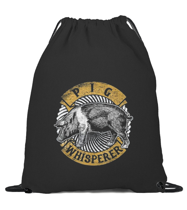 Pig Whisperer Love Pigs F...Drawstring Bag Pig Whisperer Love Pigs F...Drawstring Bag
