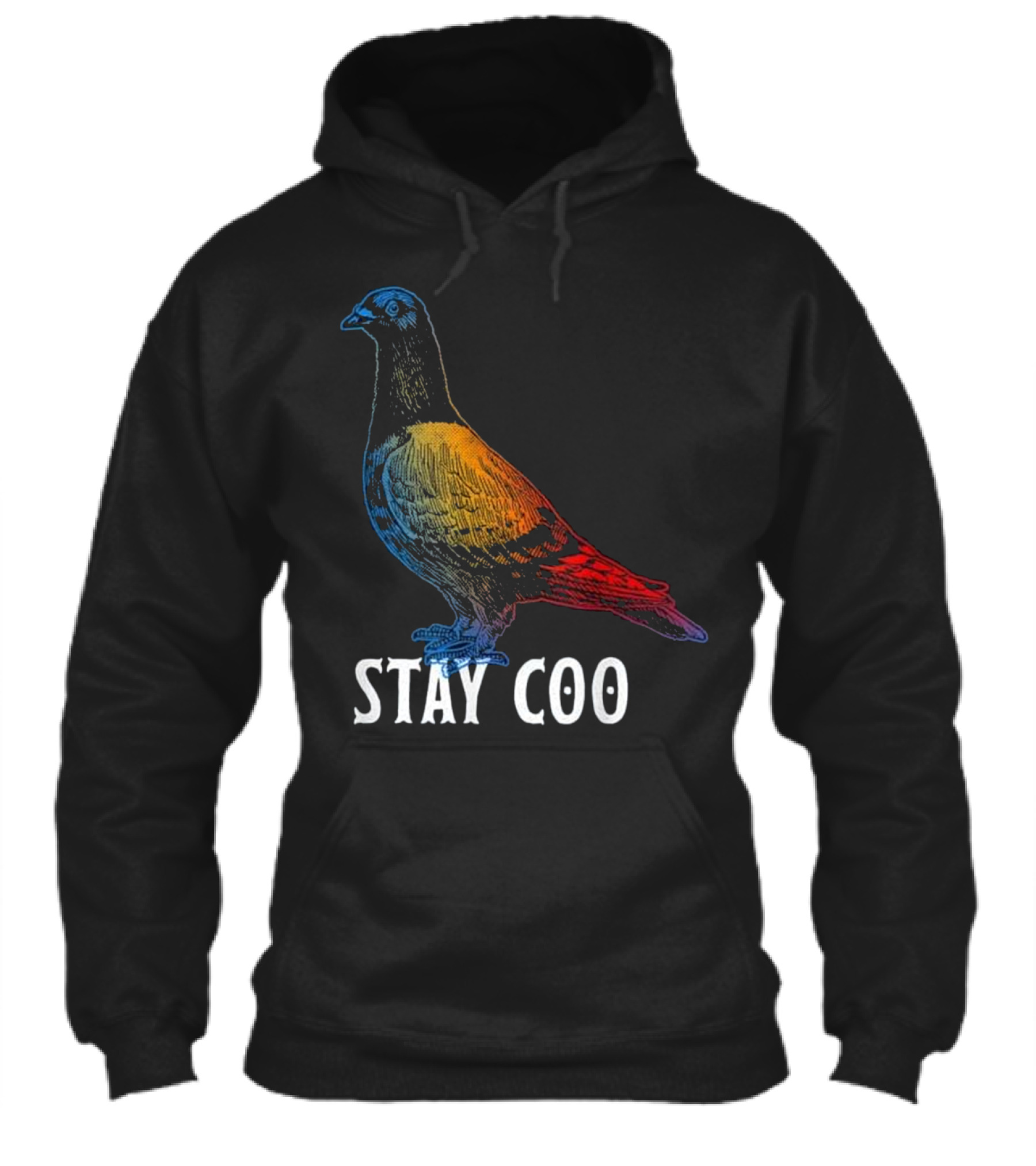 Pigeon Stay Coo Funny T L...Hoodie 