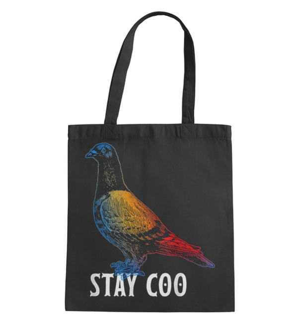 Pigeon Stay Coo Funny T L...Tote Bag Pigeon Stay Coo Funny T L...Tote Bag