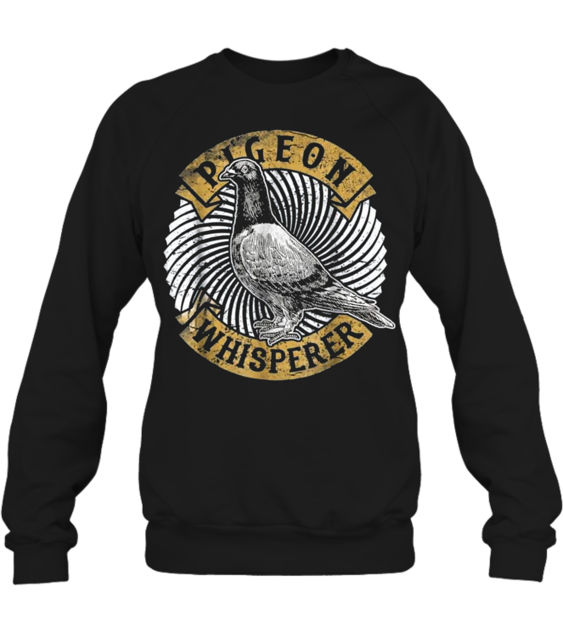 Pigeon Whisperer Love Pig...Crewneck Sweatshirt 