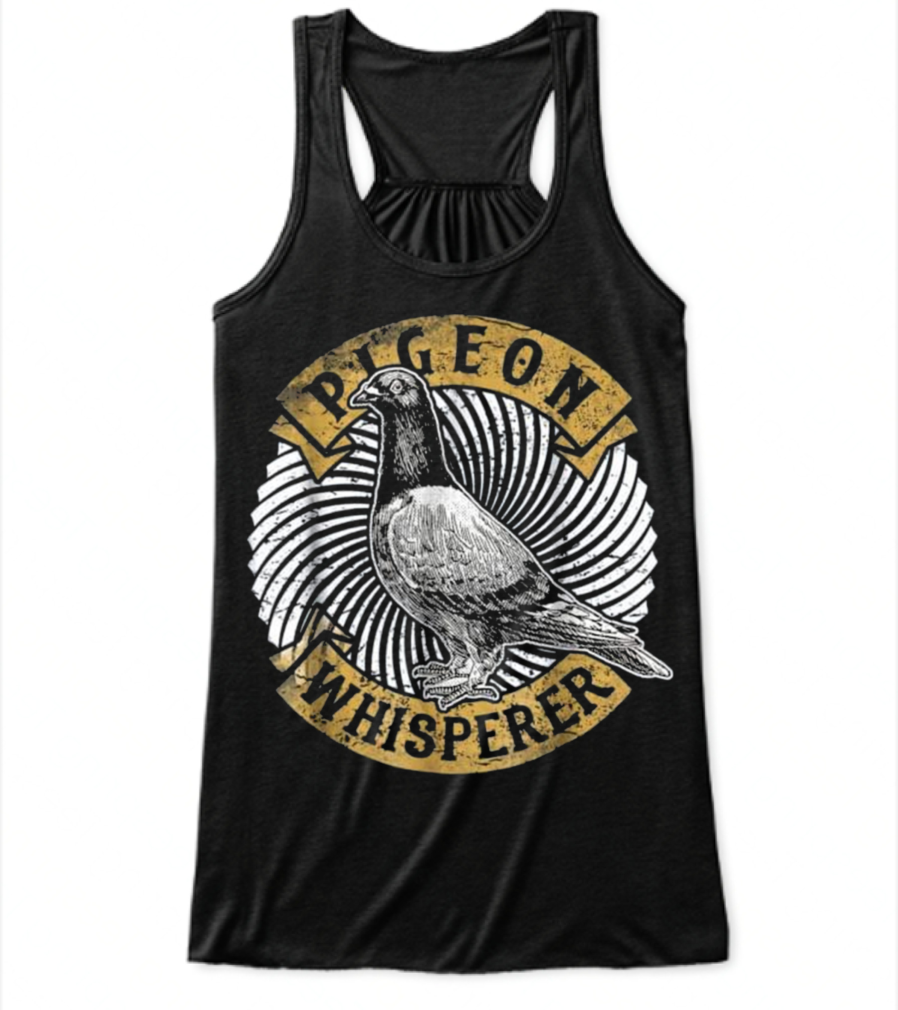 Pigeon Whisperer Love Pig...Flowy Tank Top 