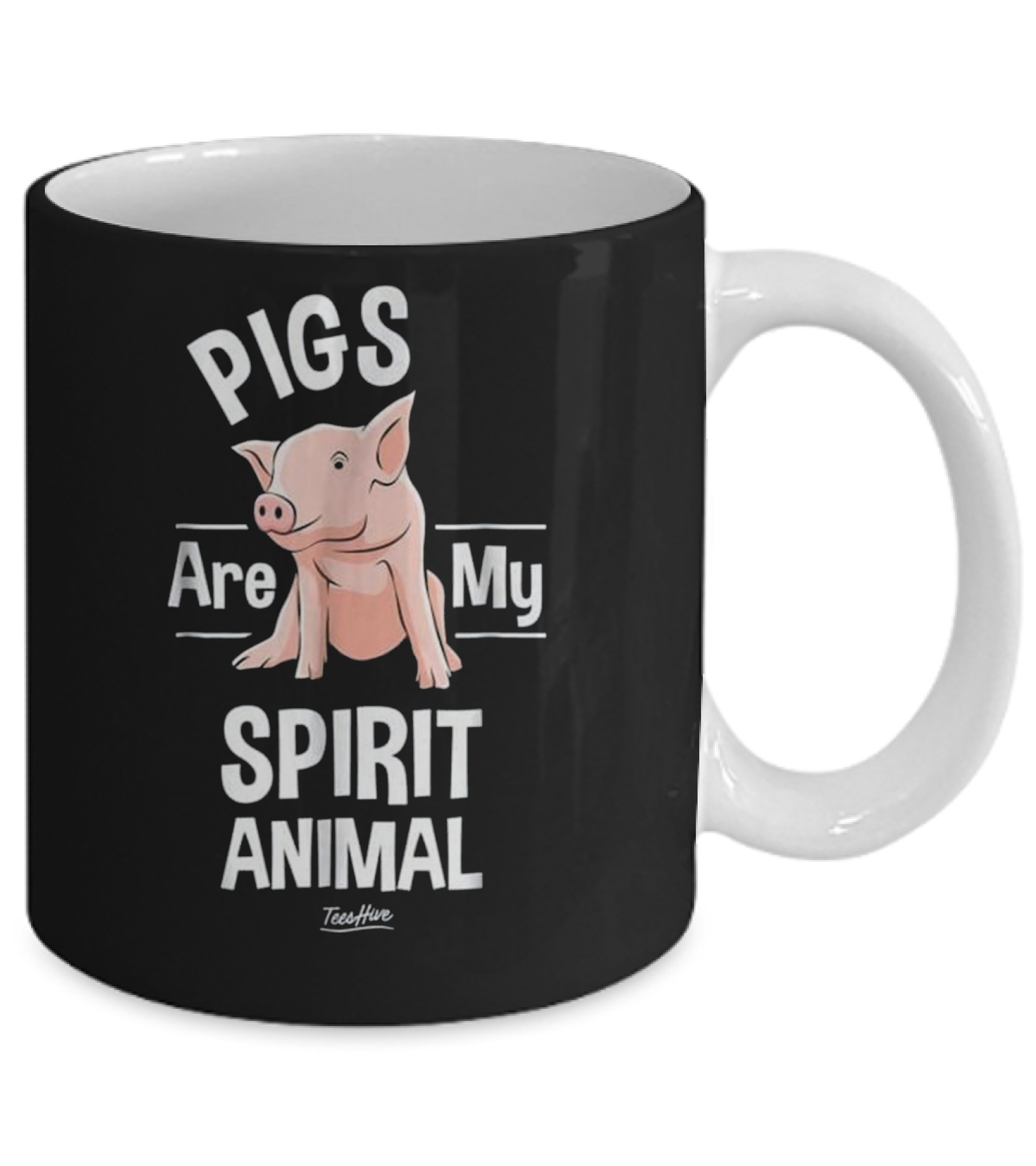 Pigs Are My Spirit Animal Pig Farmer Funny Mug Pigs Are My Spirit Animal Pig Farmer Funny Mug