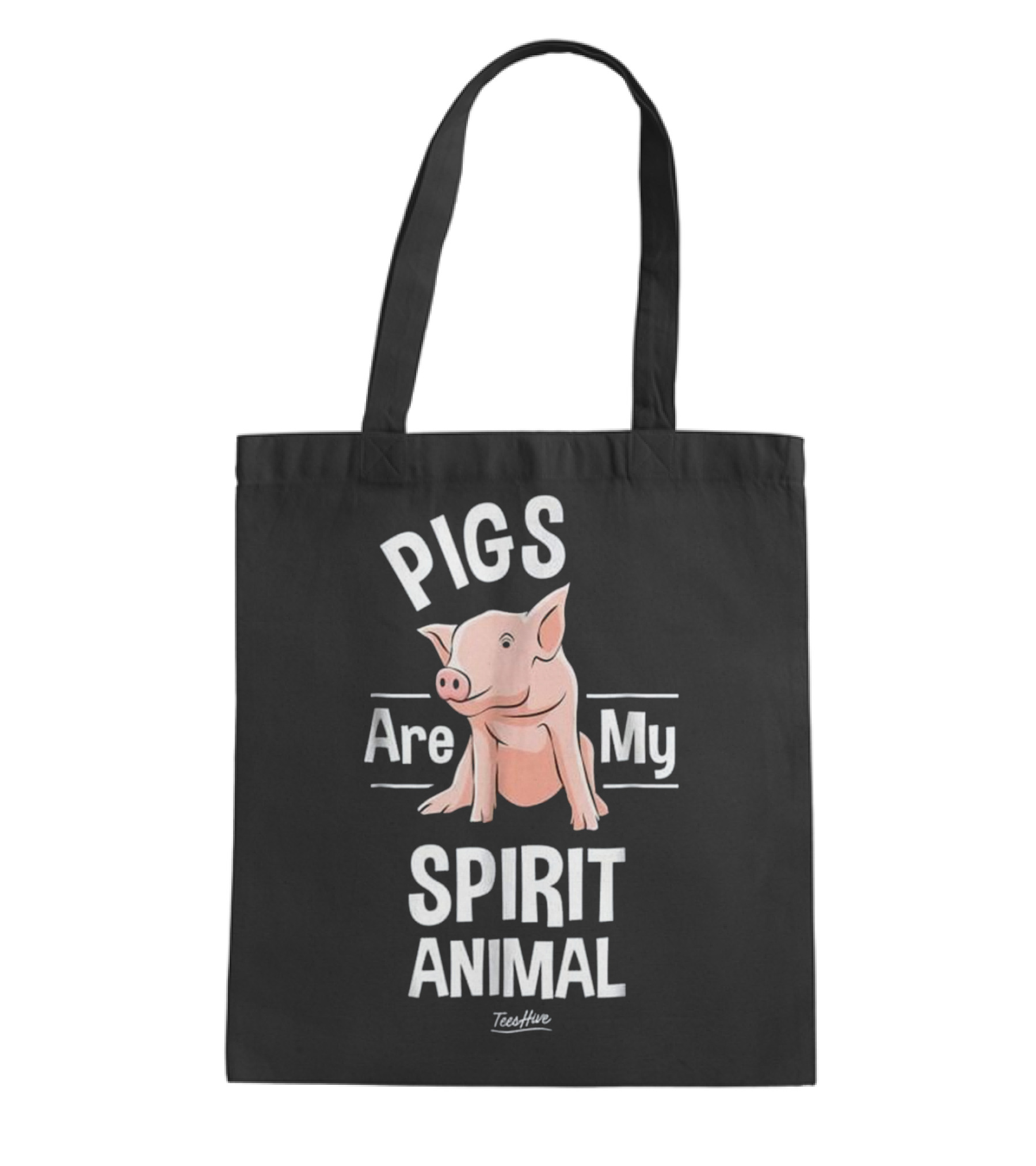 Pigs Are My Spirit Animal Pig Farmer Funny Tote Bag Pigs Are My Spirit Animal Pig Farmer Funny Tote Bag