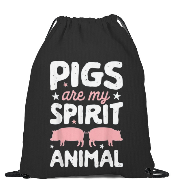 Pigs Are My Spirit Animal...Drawstring Bag Pigs Are My Spirit Animal...Drawstring Bag