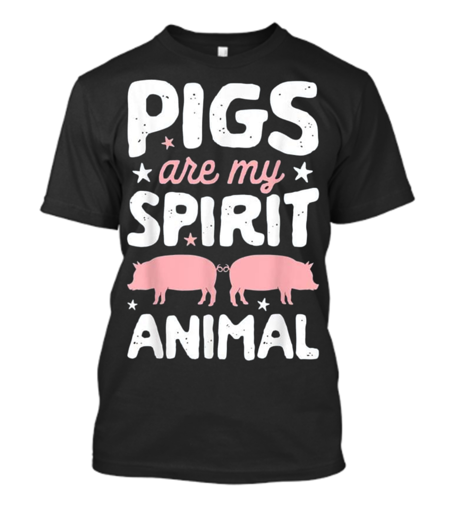 Pigs Are My Spirit Animal T Pig Lover T-Shirt