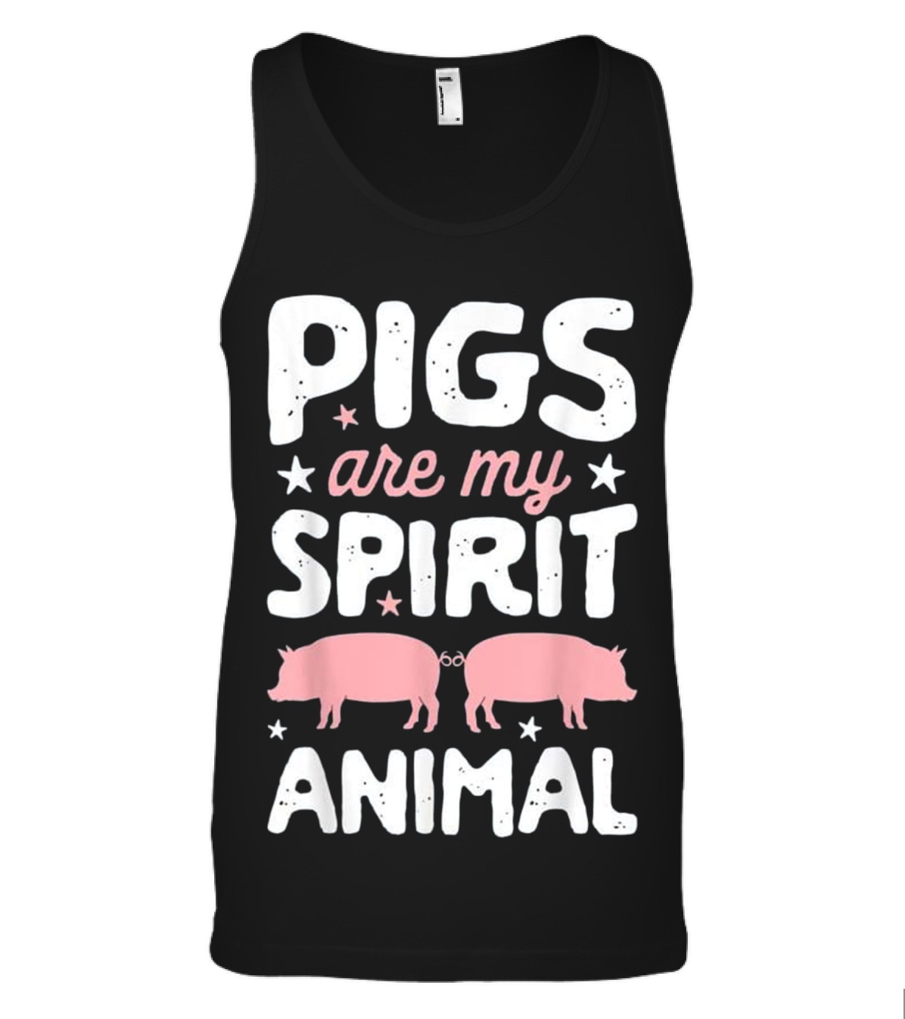 Pigs Are My Spirit Animal T Pig Lover Tank Top