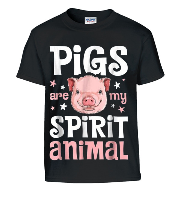 Pigs Are My Spirit Animal T Pig Lover_1 Kids T-Shirt Pigs Are My Spirit Animal T Pig Lover_1 Kids T-Shirt