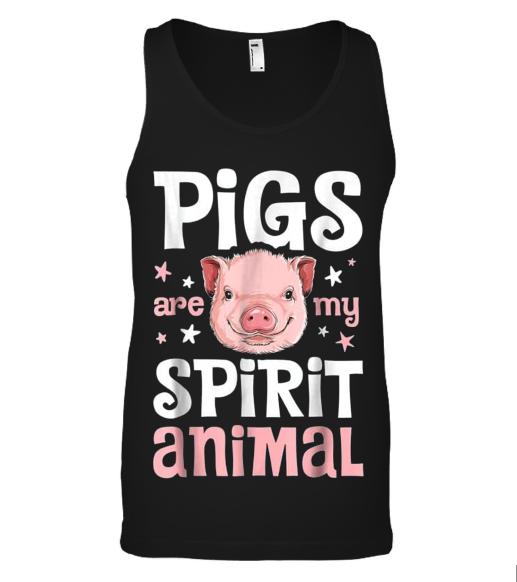 Pigs Are My Spirit Animal T Pig Lover_1 Tank Top