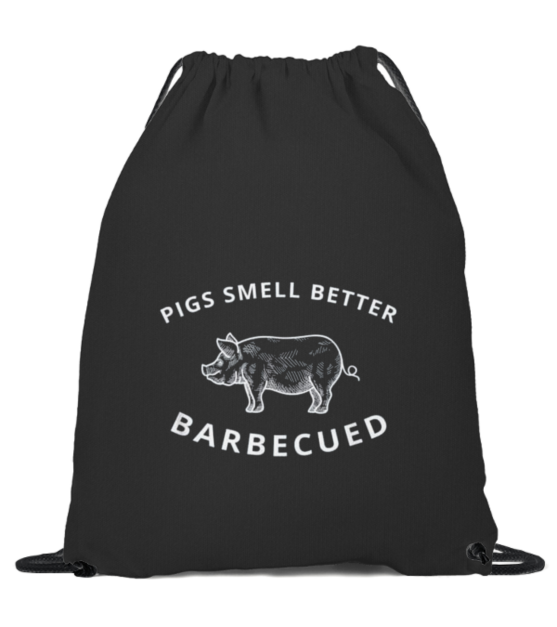 Pigs Smell Better Barbecu...Drawstring Bag 