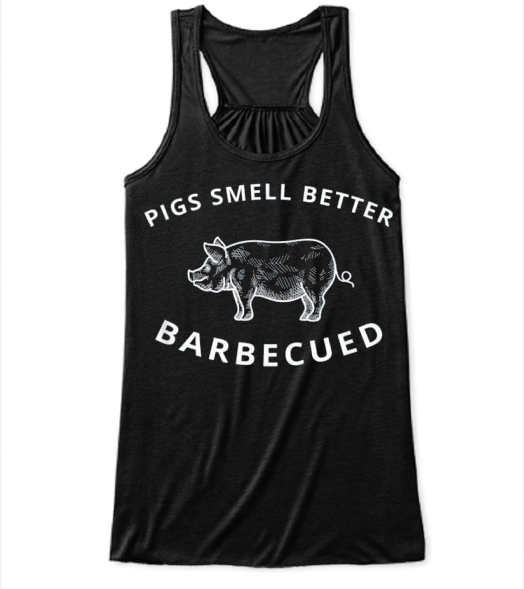 Pigs Smell Better Barbecu...Flowy Tank Top 