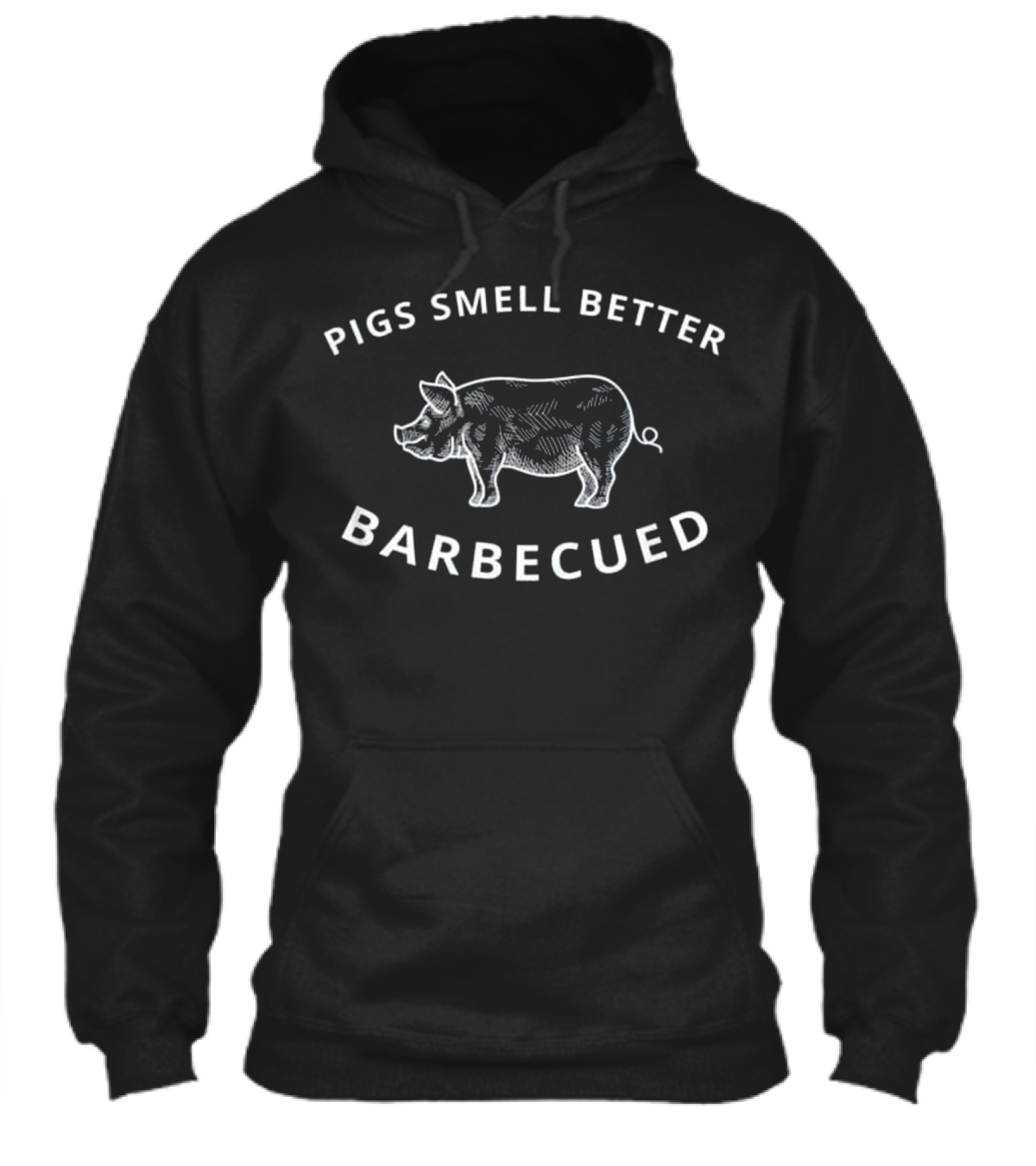 Pigs Smell Better Barbecued BBQ Grillin Hoodie Pigs Smell Better Barbecued BBQ Grillin Hoodie