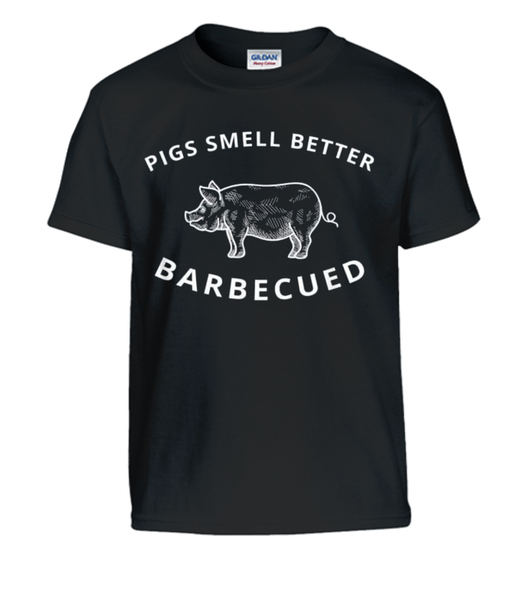 Pigs Smell Better Barbecued BBQ Grillin Kids T-Shirt Pigs Smell Better Barbecued BBQ Grillin Kids T-Shirt