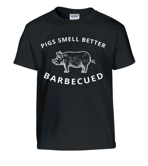 Pigs Smell Better Barbecu...Kids T-Shirt Pigs Smell Better Barbecu...Kids T-Shirt