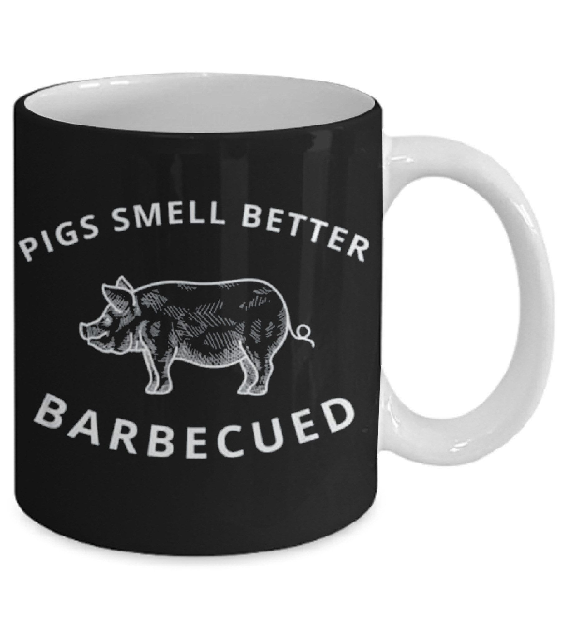 Pigs Smell Better Barbecued BBQ Grillin Mug