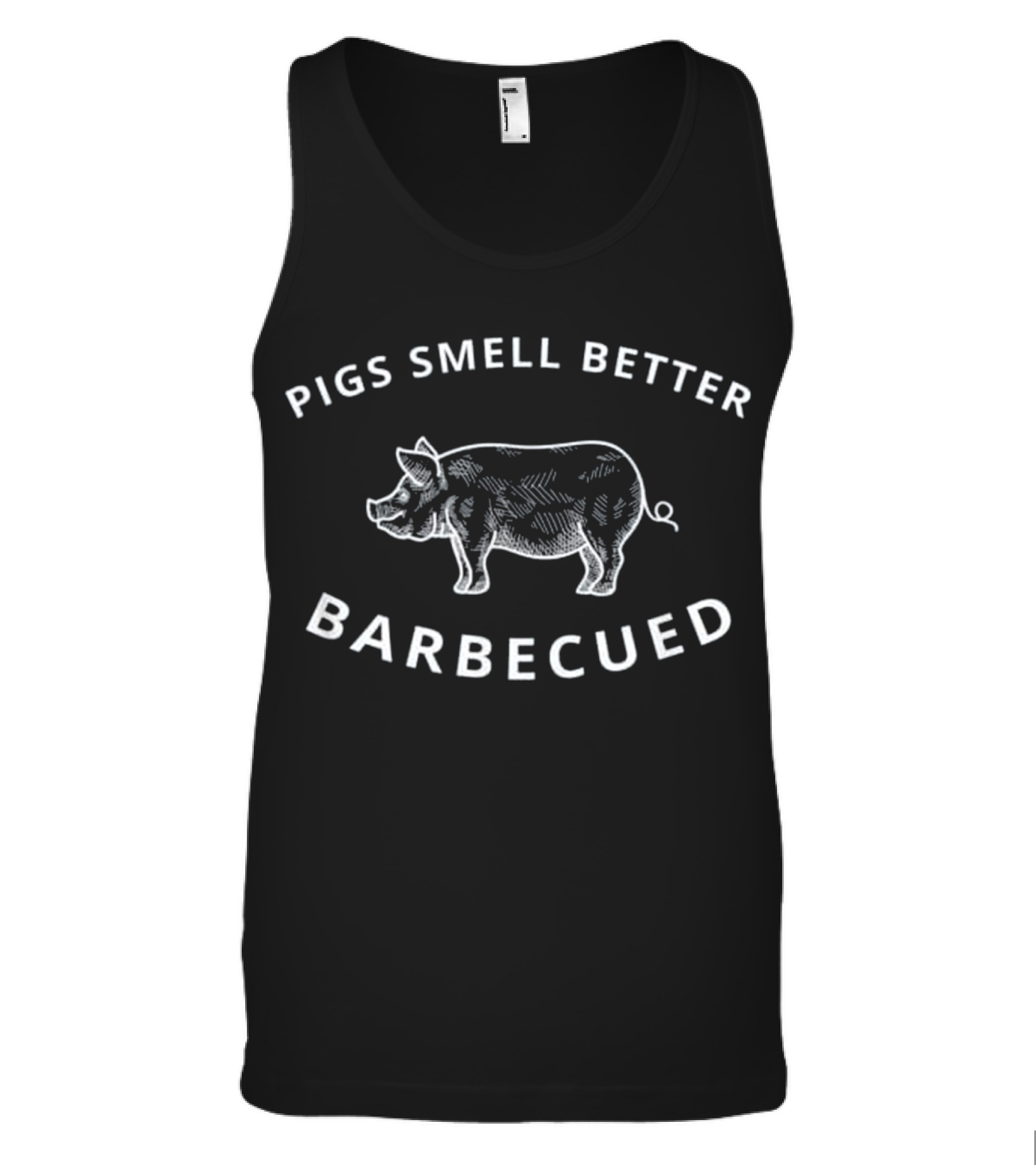 Pigs Smell Better Barbecued BBQ Grillin Tank Top
