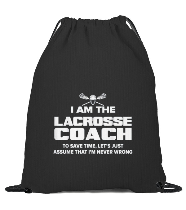 Lacrosse Coach Funny Gift Drawstring Bag Lacrosse Coach Funny Gift Drawstring Bag