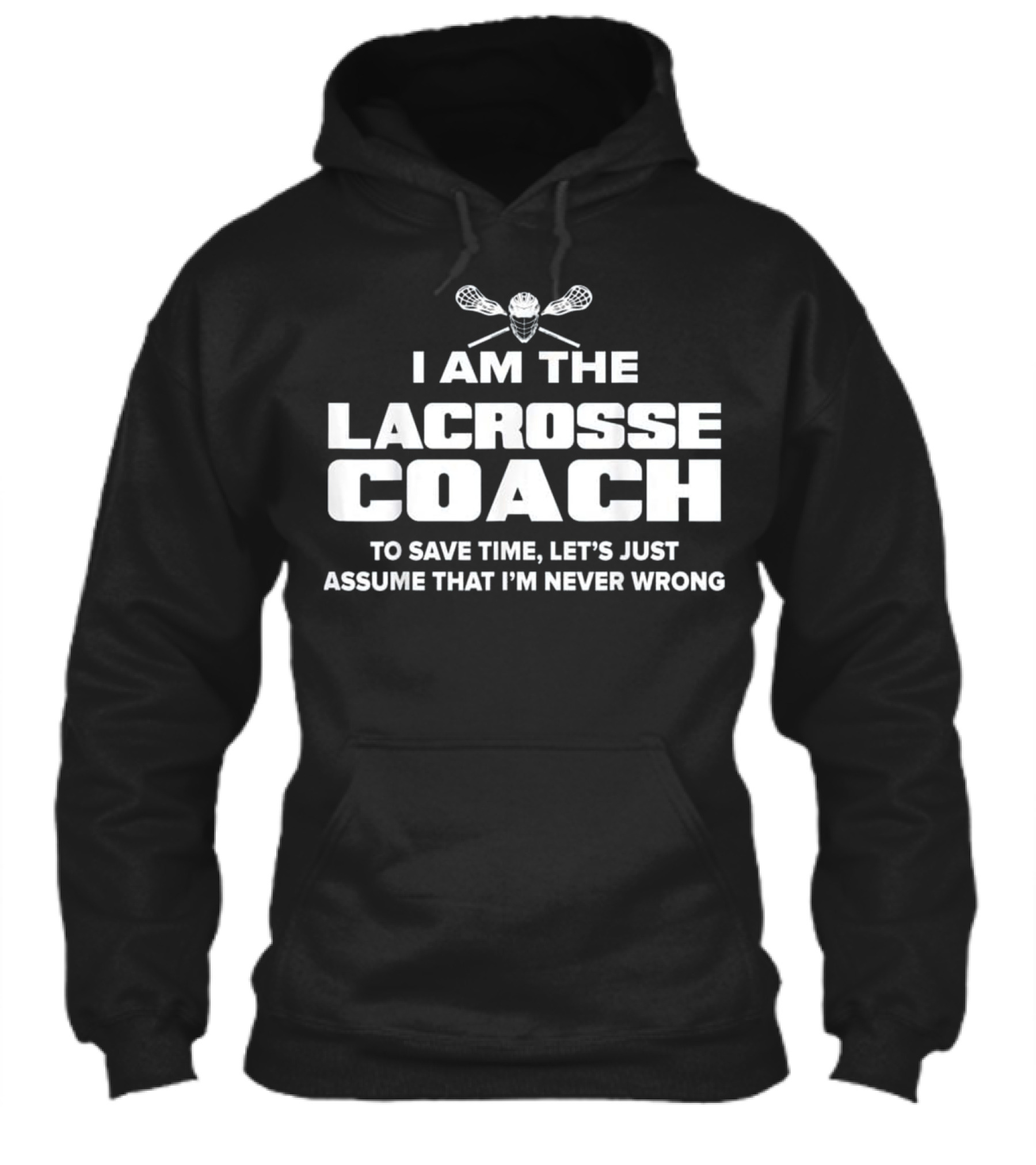 Lacrosse Coach Funny Gift Hoodie Lacrosse Coach Funny Gift Hoodie