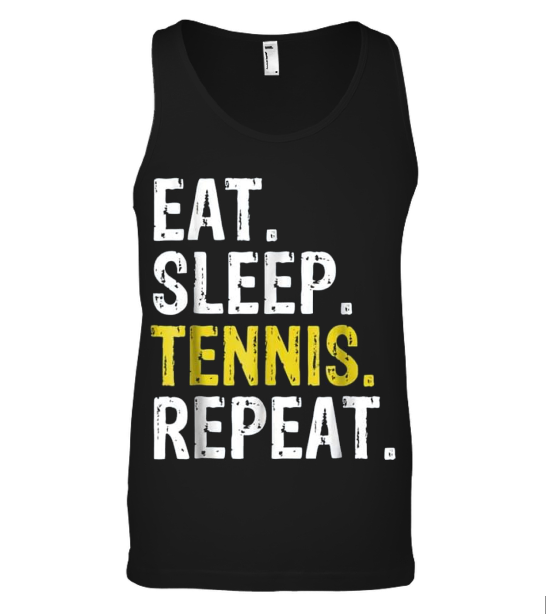 Eat Sleep Tennis Repeat Gift Tank Top
