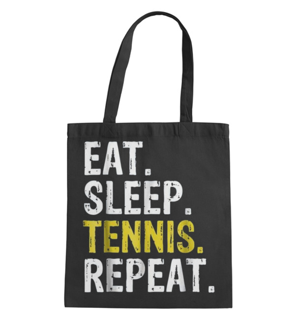 Eat Sleep Tennis Repeat G...Tote Bag Eat Sleep Tennis Repeat G...Tote Bag