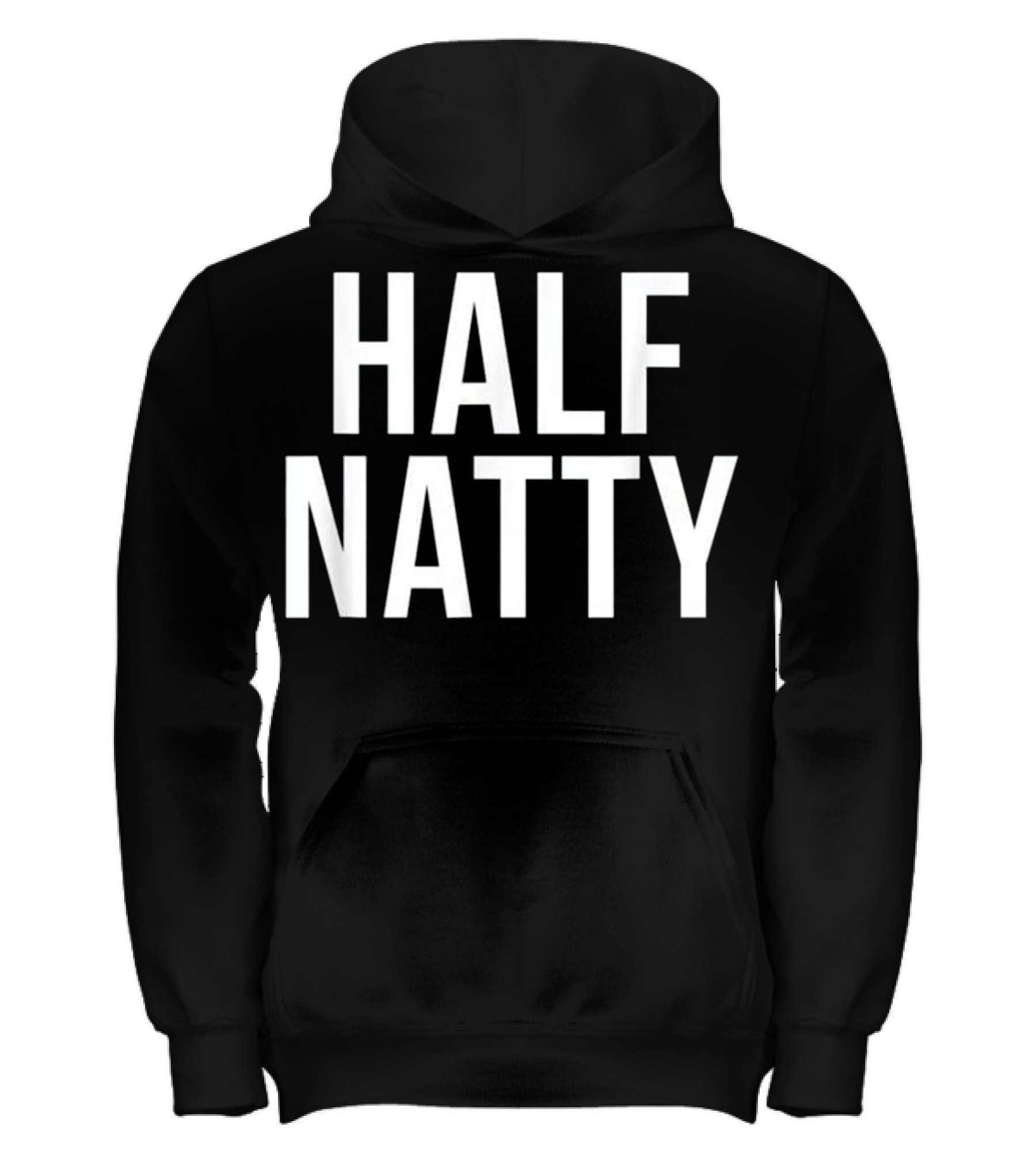 Half Natty Funny Fitness Gym Kids Hoodie