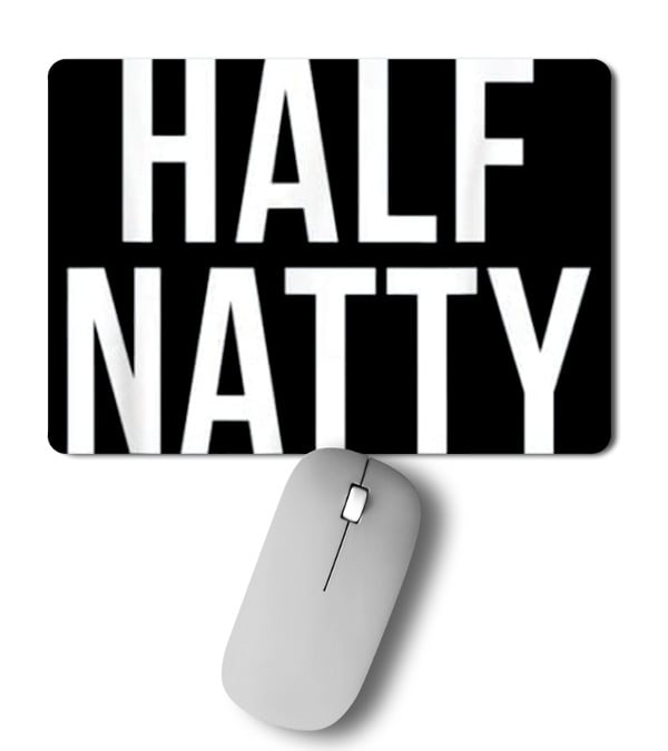Half Natty Funny Fitness Gym Mousepad