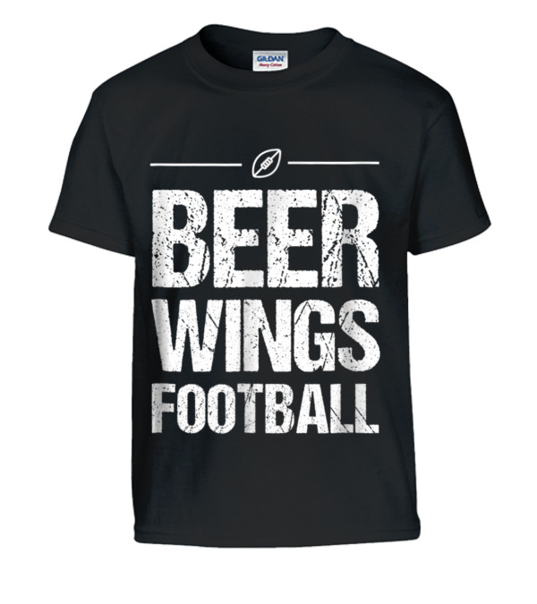 Beer Wings Football Kids T-Shirt Beer Wings Football Kids T-Shirt
