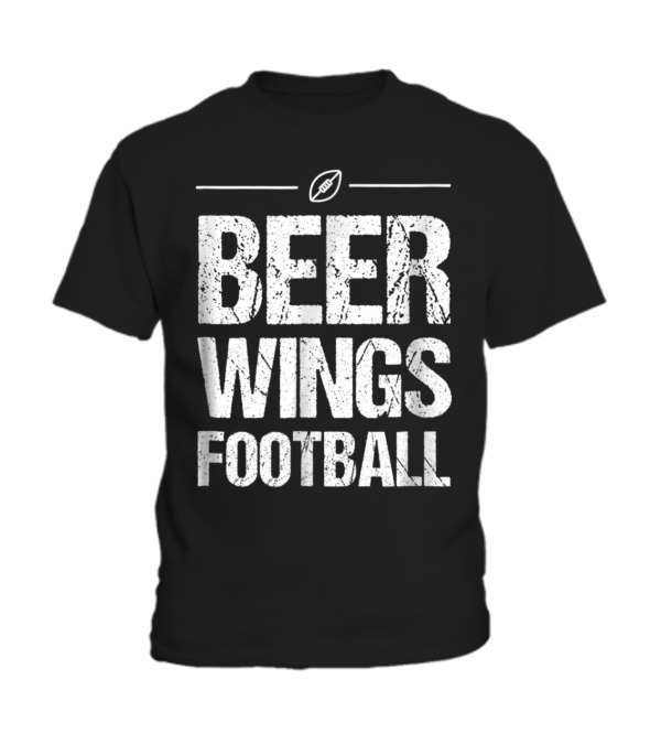 Beer Wings Football Toddler T-Shirt Beer Wings Football Toddler T-Shirt