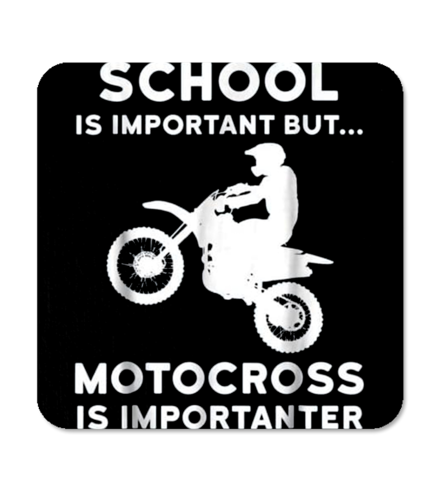 Funny Graduation Gift for Dirtbike Mo Coaster Funny Graduation Gift for Dirtbike Mo Coaster