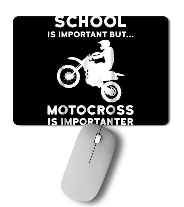 Funny Graduation Gift for Dirtbike Mo Mousepad Funny Graduation Gift for Dirtbike Mo Mousepad