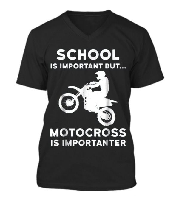 Funny Graduation Gift for Dirtbike Mo V-Neck Unisex T-Shirt Funny Graduation Gift for Dirtbike Mo V-Neck Unisex T-Shirt