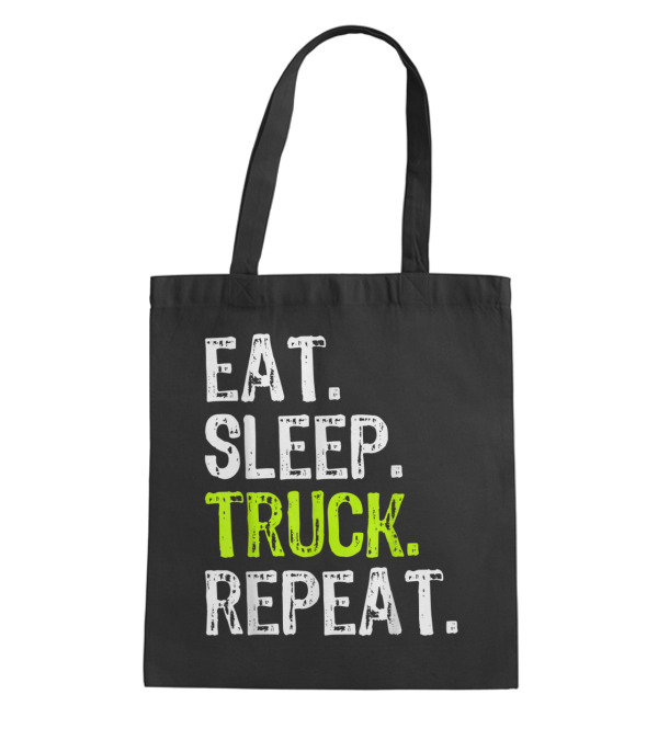 Eat Sleep Truck Repeat Tr...Tote Bag Eat Sleep Truck Repeat Tr...Tote Bag