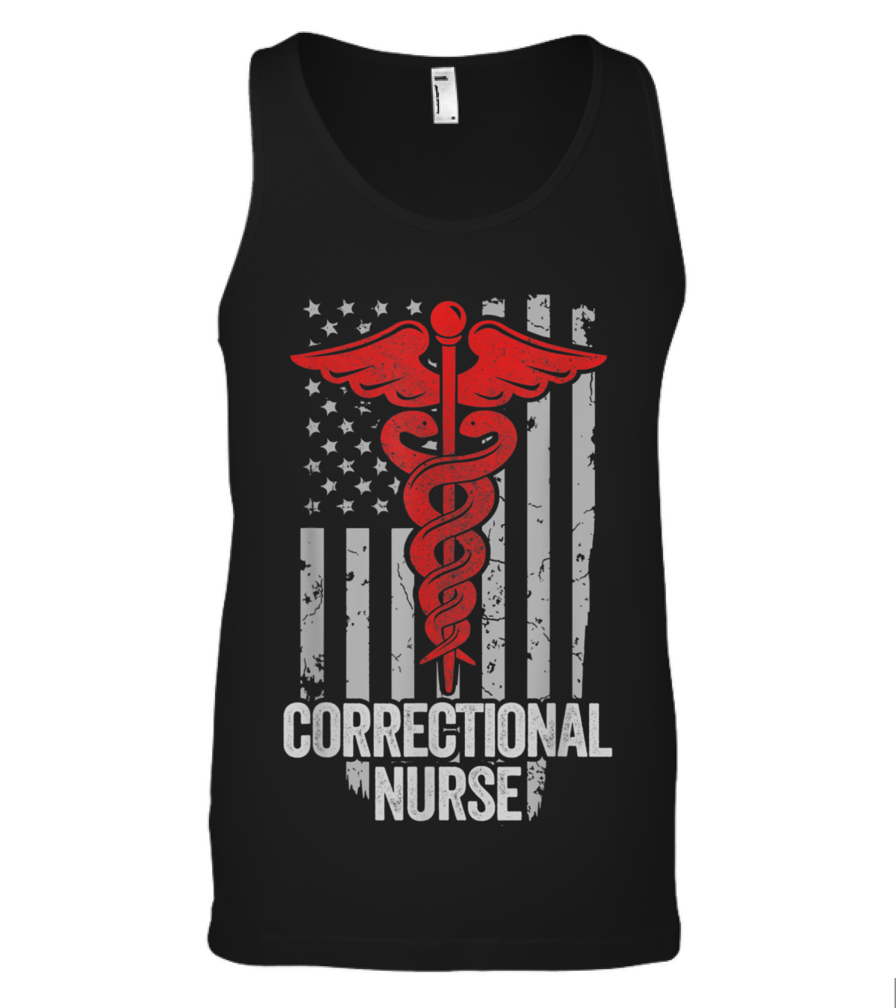 Correctional Nurse Apparel, American Tank Top