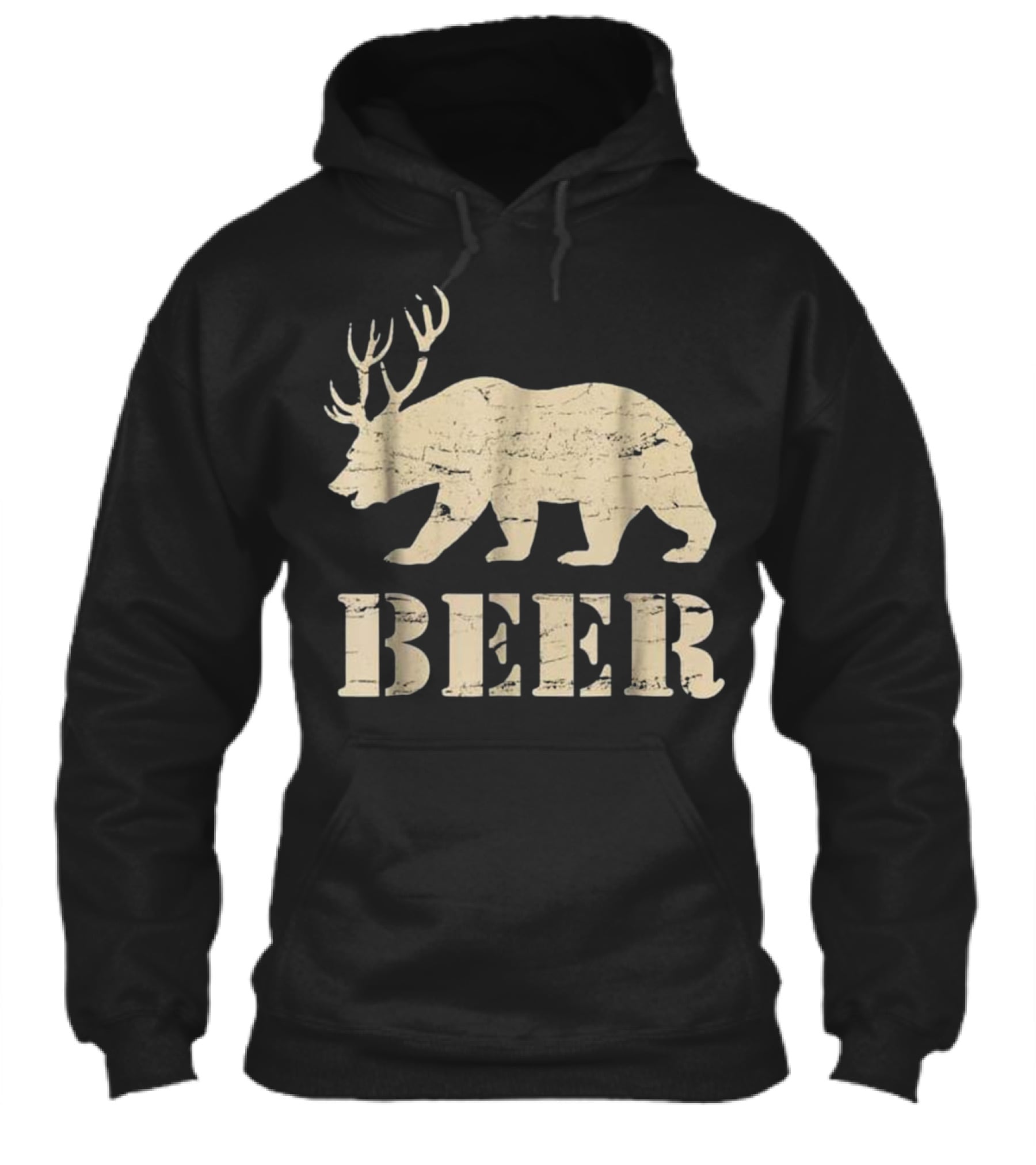 Beer, Bear, Deer, IPA, Pub Beer Hoodie Beer, Bear, Deer, IPA, Pub Beer Hoodie