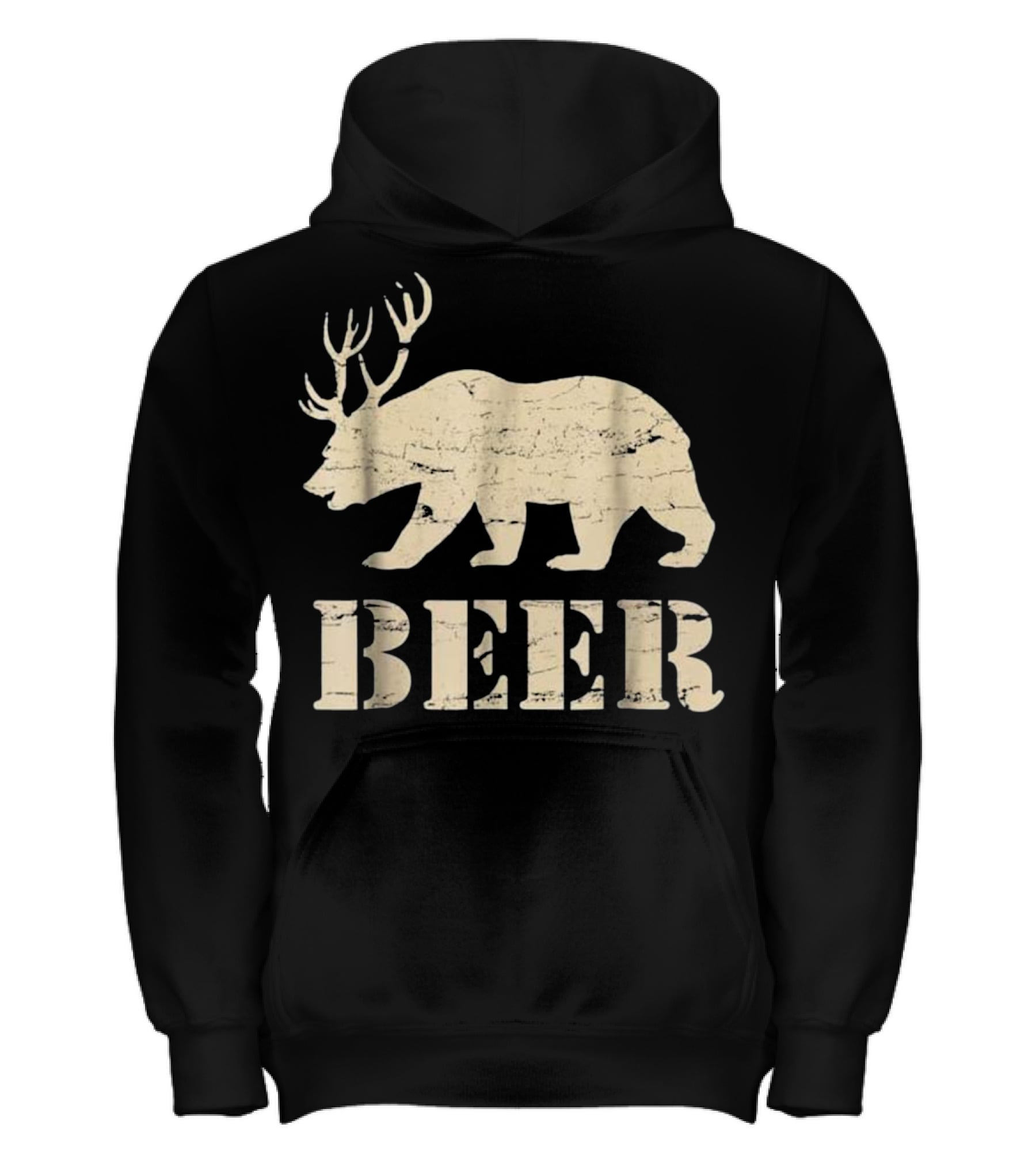 Beer, Bear, Deer, IPA, Pub Beer Kids Hoodie Beer, Bear, Deer, IPA, Pub Beer Kids Hoodie