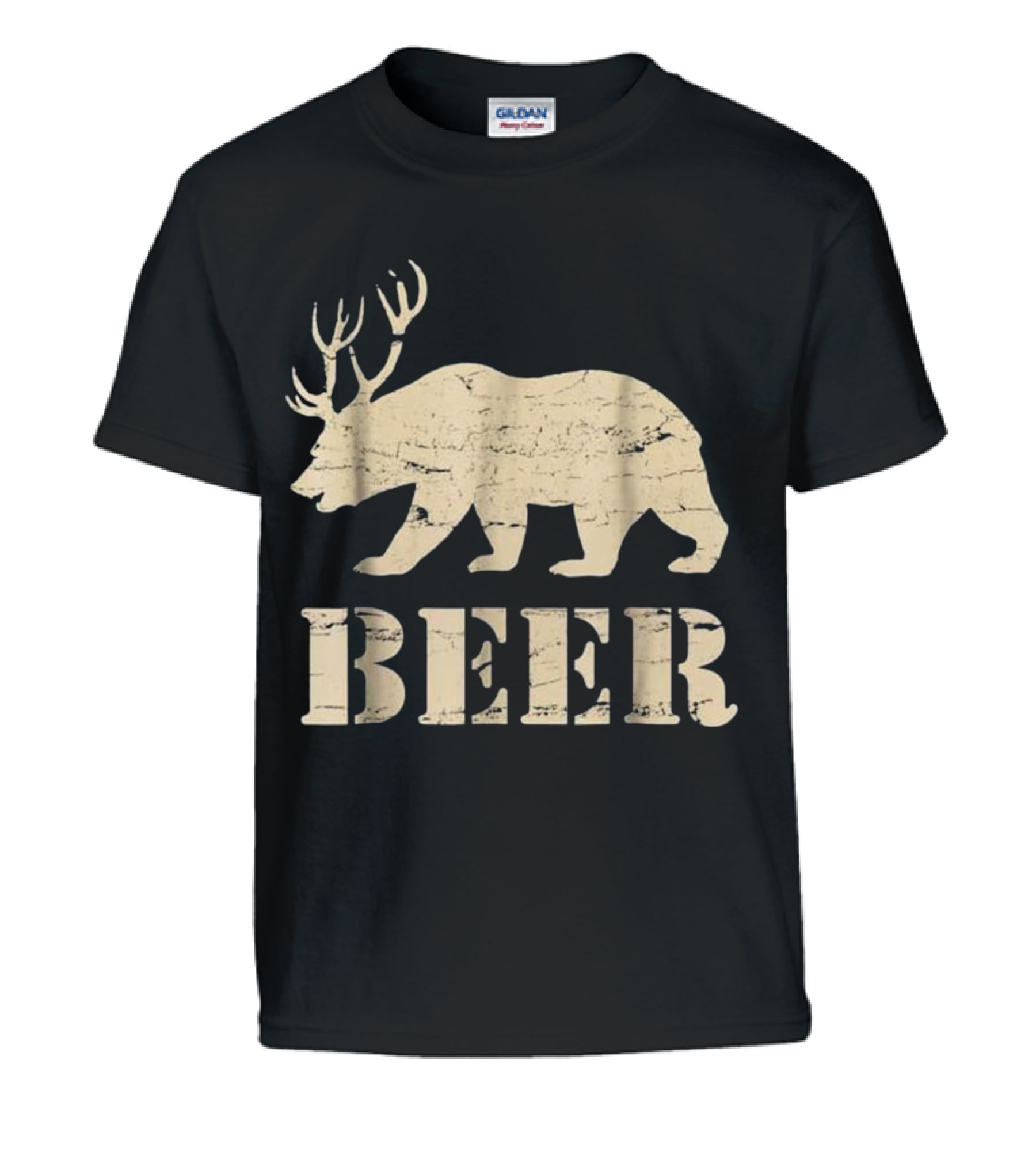 Beer, Bear, Deer, IPA, Pub Beer Kids T-Shirt Beer, Bear, Deer, IPA, Pub Beer Kids T-Shirt