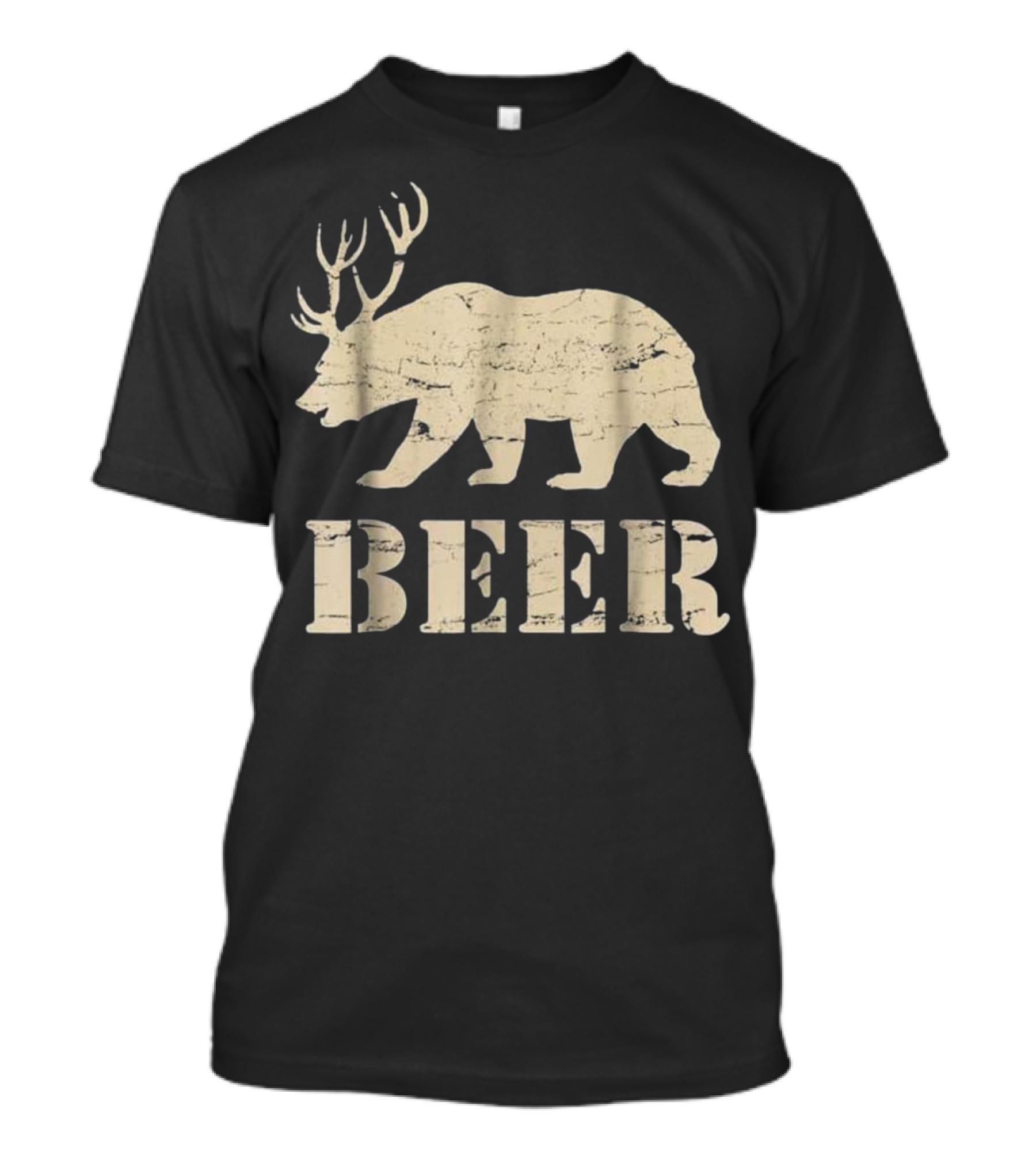 Beer, Bear, Deer, IPA, Pub Beer T-Shirt