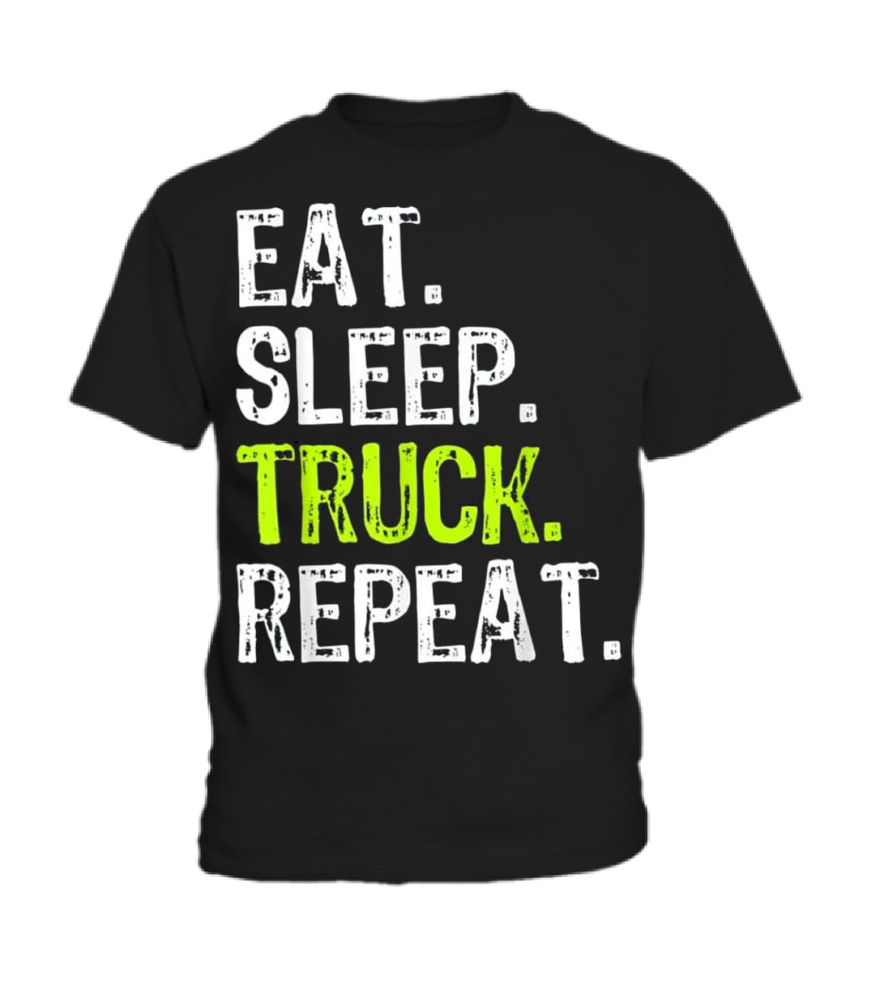 Eat Sleep Truck Repeat Trucker Gift Toddler T-Shirt