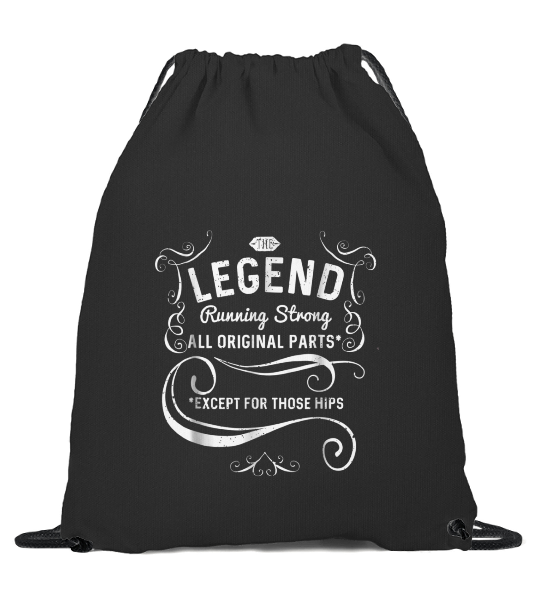 Original Parts Funny Both...Drawstring Bag 