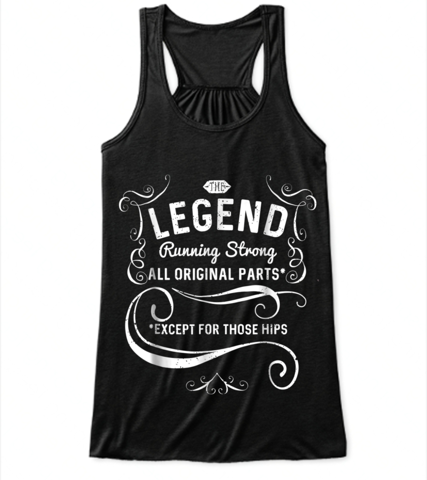 Original Parts Funny Both Hips Replaced Flowy Tank Top