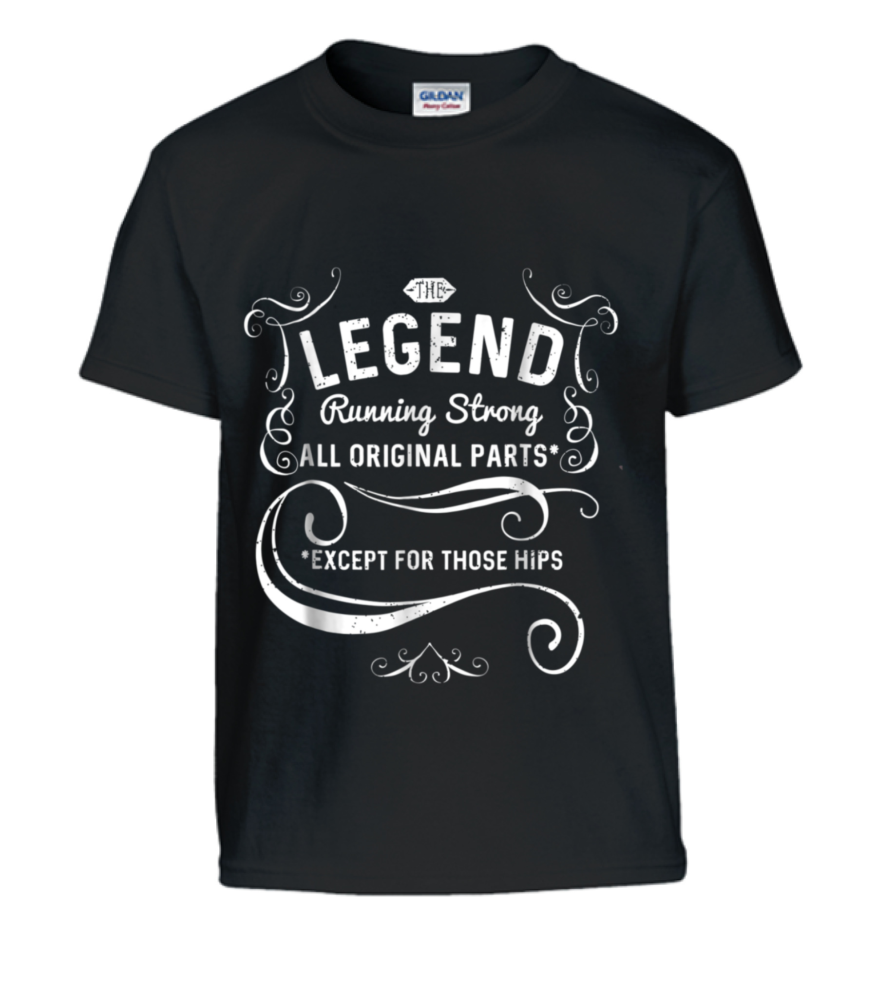 Original Parts Funny Both Hips Replaced Kids T-Shirt