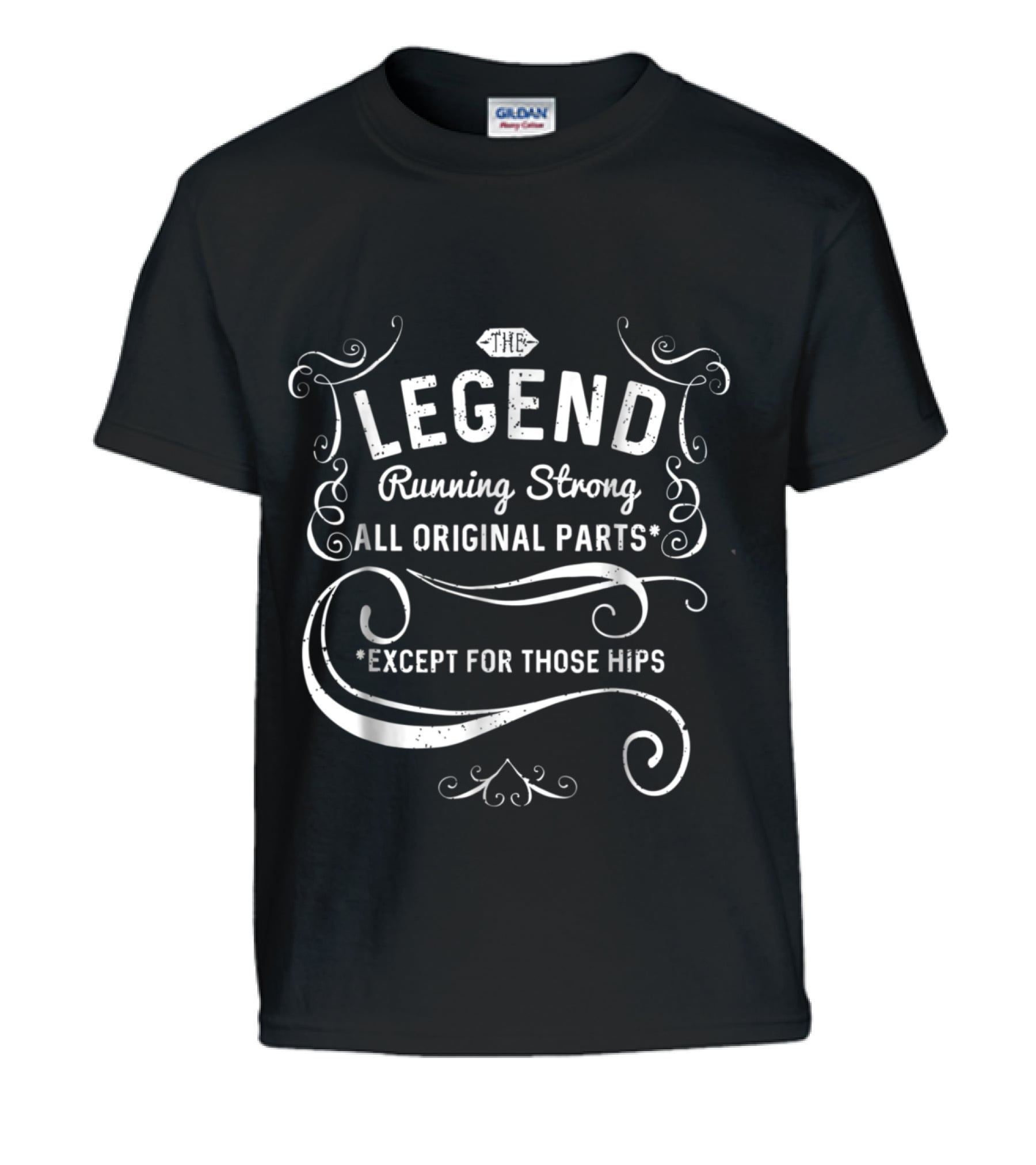 Original Parts Funny Both Hips Replaced Kids T-Shirt Original Parts Funny Both Hips Replaced Kids T-Shirt