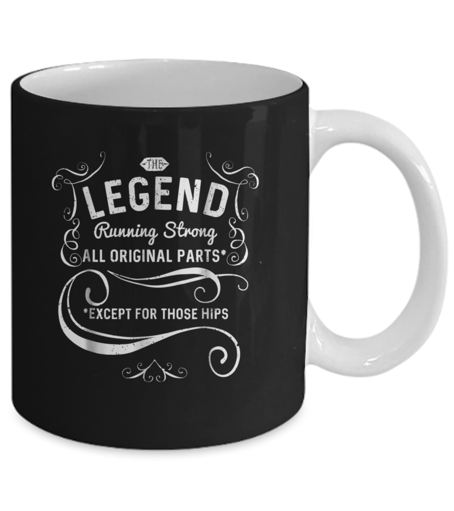 Original Parts Funny Both Hips Replaced Mug Original Parts Funny Both Hips Replaced Mug