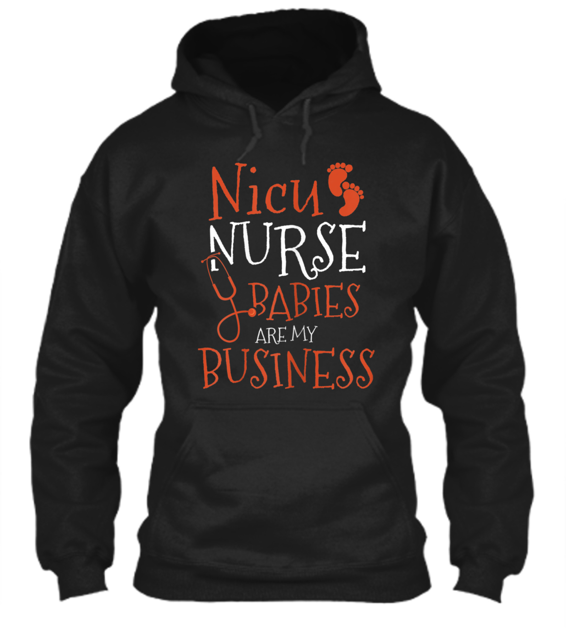 Womens Nicu Nurse Babies are my Bus Hoodie