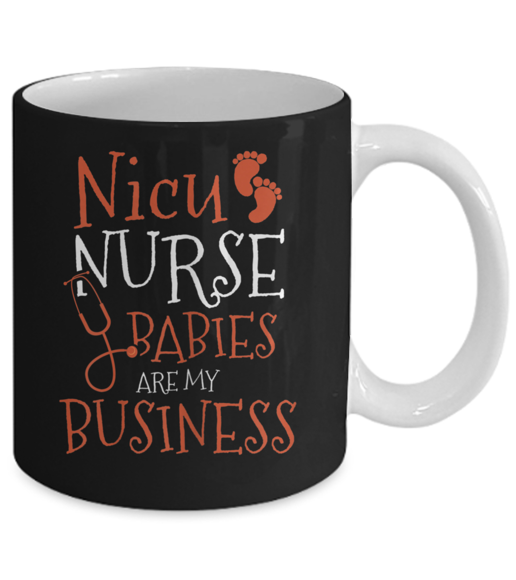 Womens Nicu Nurse Babies are my Bus Mug
