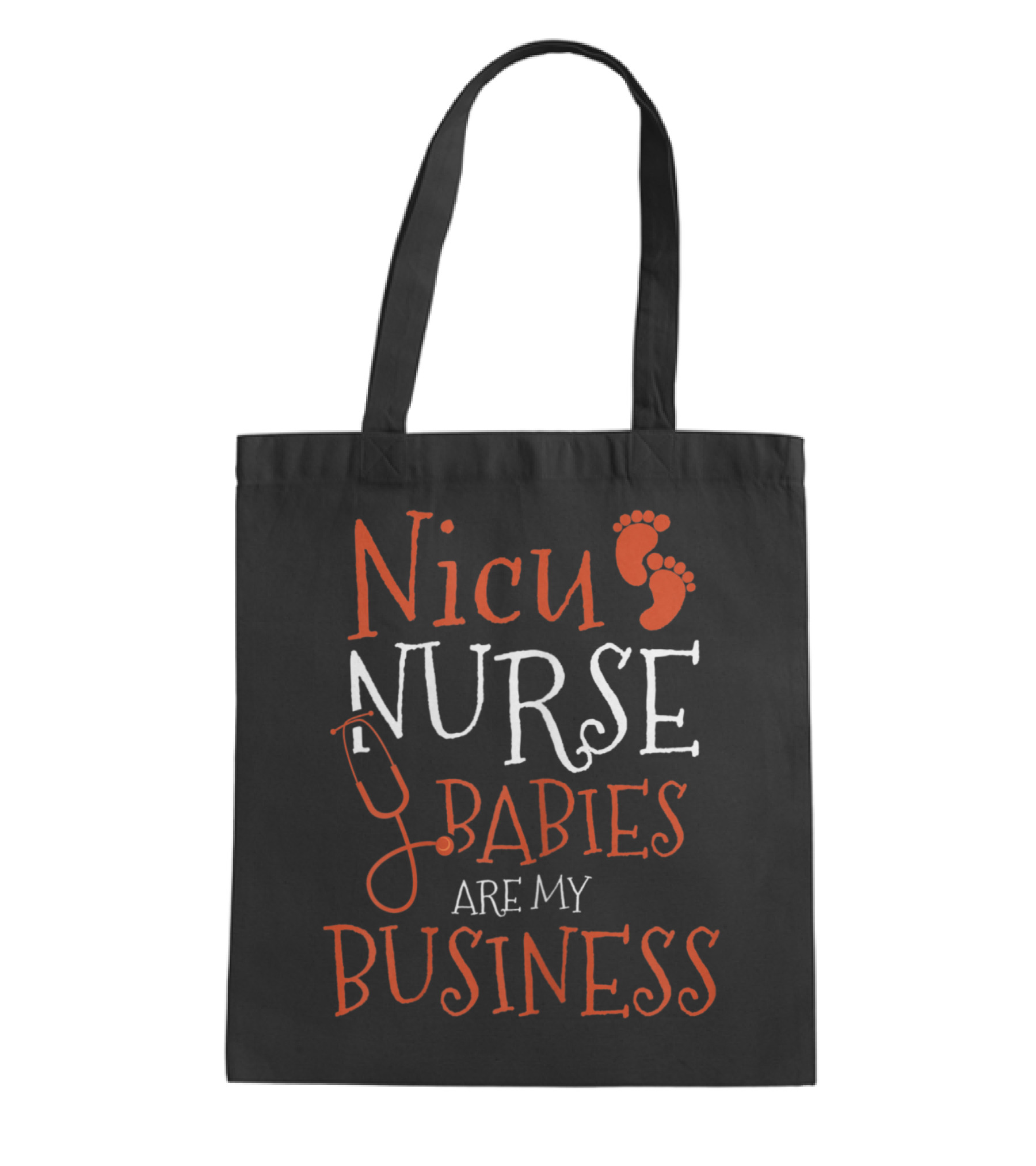 Womens Nicu Nurse Babies are my Bus Tote Bag