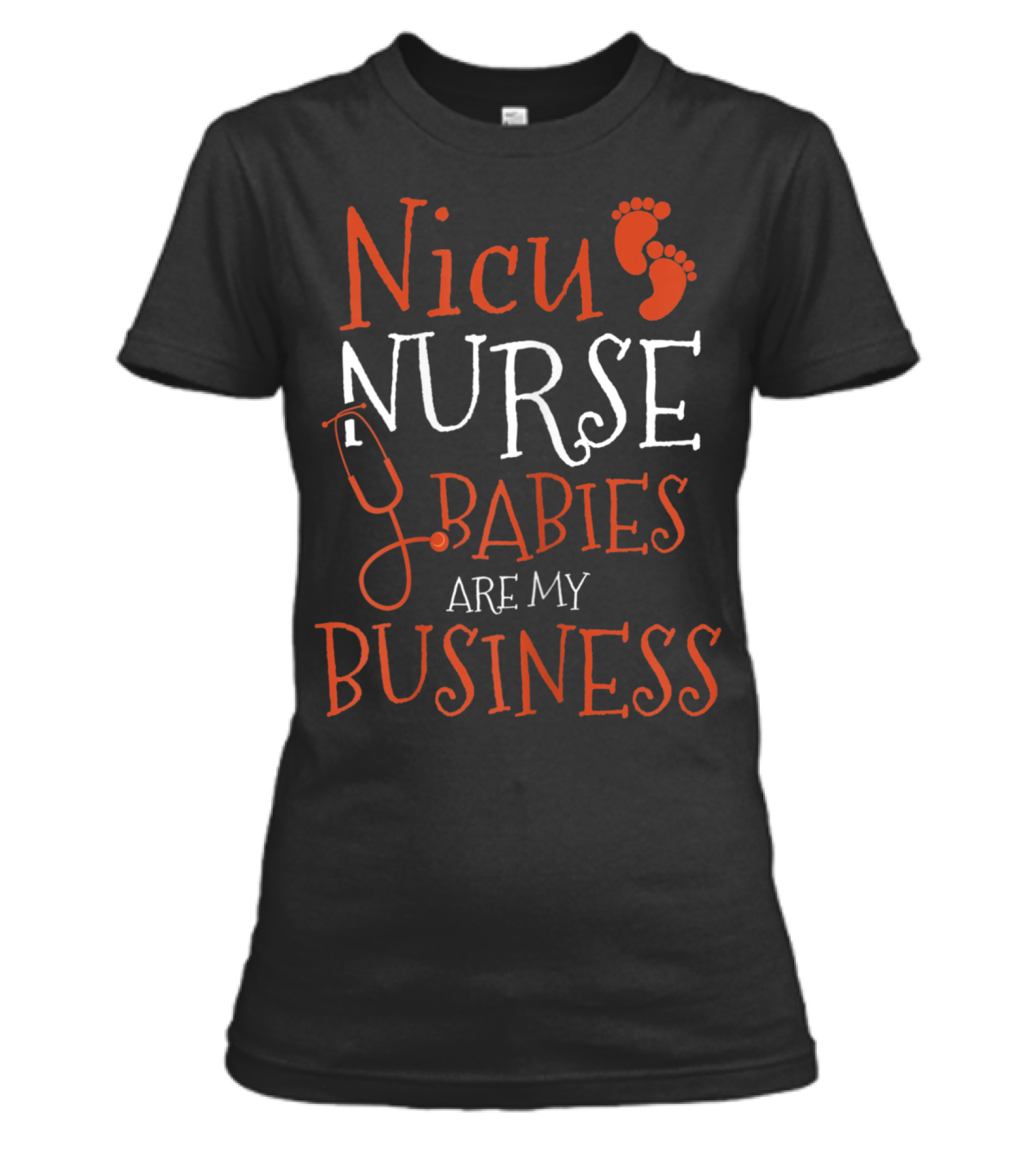 Womens Nicu Nurse Babies are my Bus Womens T-Shirt