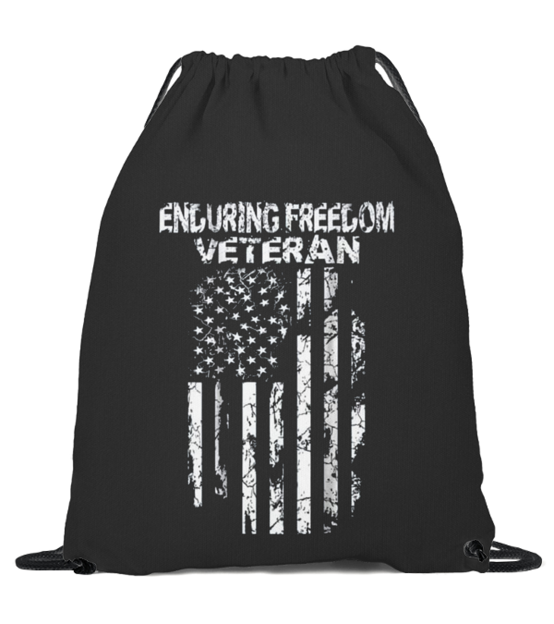 Military Veteran T s for ...Drawstring Bag 