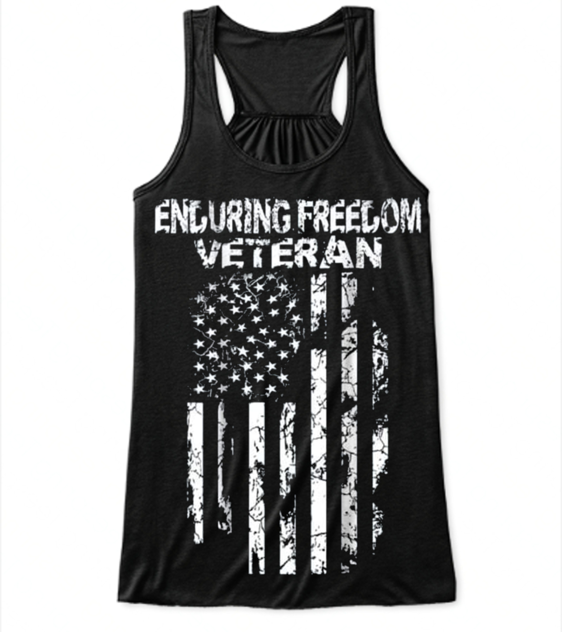 Military Veteran T s for Men - Enduri Flowy Tank Top